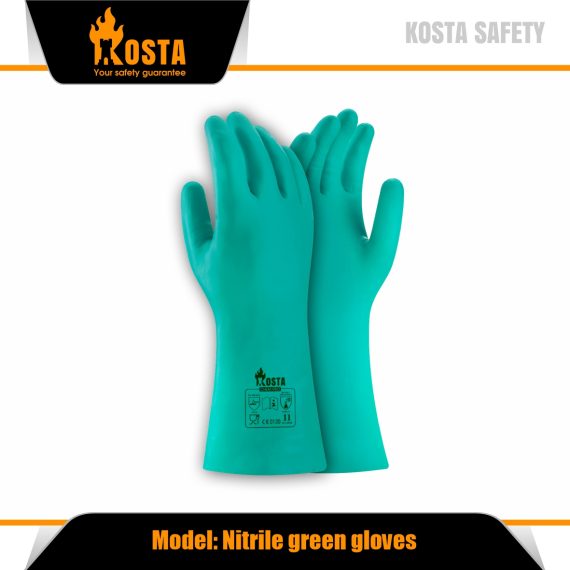 Kosta Green Nitrile Gloves