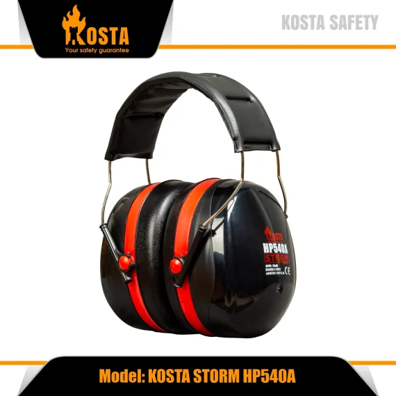 Kosta STORM HP540A Over Head Earmuff